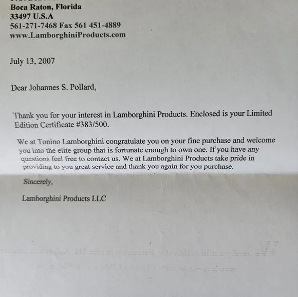 Lamborghini Watch - Picture 12 of 12